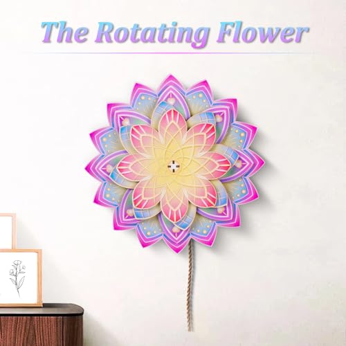 3D Wooden Puzzles Mandala Wall Art for Adults - color: Mandala