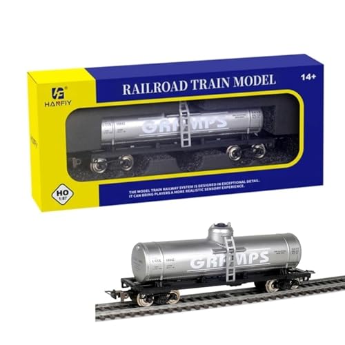 HTLNUZD 1/87 Model Train Set Narrow Gauge Model Railway Track, Nickel Silver Curved & Turnout Tracks, Perfect for Hobbyists & Train Collectors Premium Gift (96100)