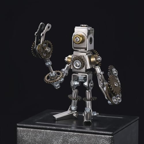 3D Metal Puzzles for Adults，3D Puzzle Metal Model Kit，3D Mechanical Model，Brain Teaser Puzzles DIY Assembling for Stress Relief for Teenagers and Adults - color: Bie-xi-bo