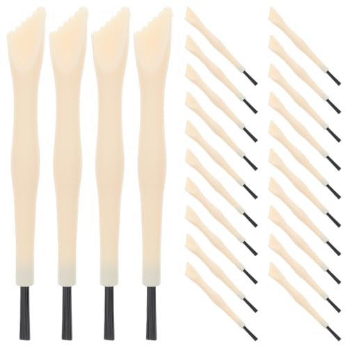 BESPORTBLE Kids Digging Tools 3.54in Lightweight Dual-Ended Brush and Chisel Excavation Kit for Kids Ages 4-8 Stem Science Archaeology Learning Toy for Dinosaur Digging and Practical Skills