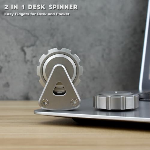 Pocket Ferris Wheel Fidget Toys Adults, 2 in 1 Desk Spinner