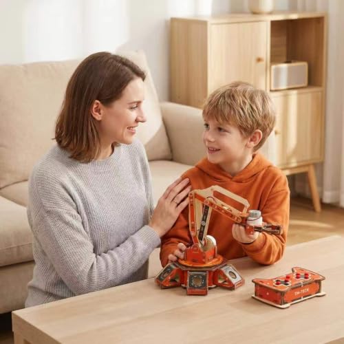 Robot Arm Kits, Robotics for Kids Ages 8-12 14-16 STEM Toys, 360° Rotation