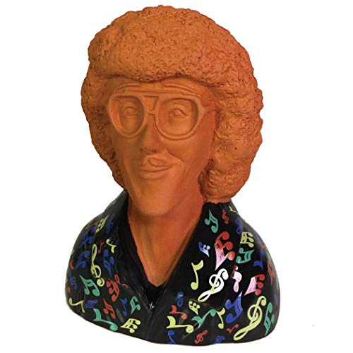 Chia Pet "Weird Al" Yankovic with Seed Pack, Decorative Pottery Planter, Easy to Do and Fun to Grow, Novelty Gift, Perfect for Any Occasion - style: Weird Al