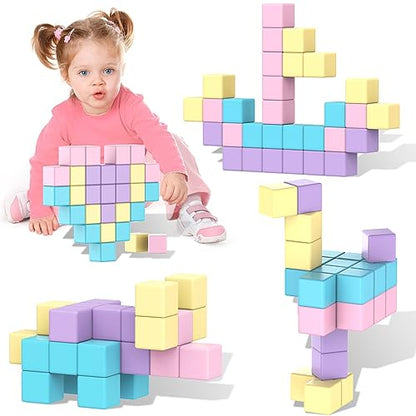 SYSKENI Magnetic Building Blocks Toys fo Girls Boys Age 3-5 5-7 4-8 - style: Magnetic Blocks