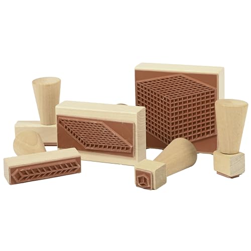 READY 2 LEARN Base 10 Block Stamps, Set of 6
