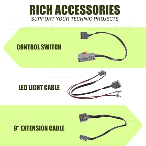 9-in-1 Motor-Kit Power-Function-Set Compatible with Major Brand