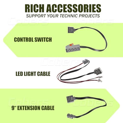 9-in-1 Motor-Kit Power-Function-Set Compatible with Major Brand