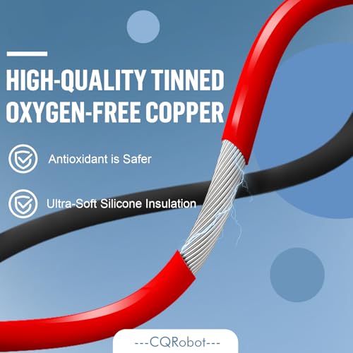 CQRobot JST PH2.0 SMD 2P Wire-to-Board Silicone Female Connector Cable Kit - size: 2P, style: PH-SMD Cable