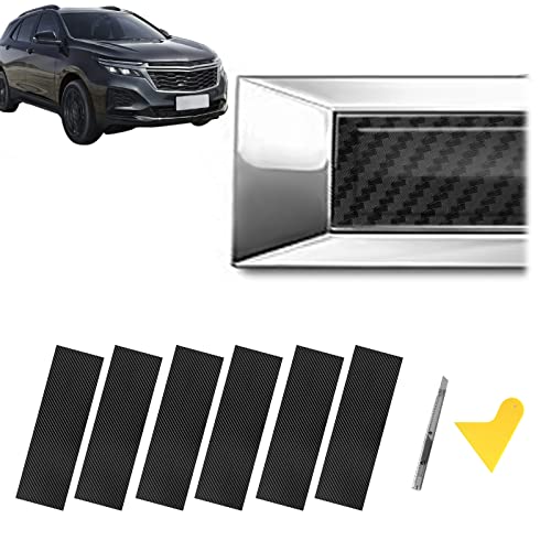 QianBao Compatible with Black Carbon Fiber 11.8" x 4" Chevy Bowtie Emblem - color: Black 6