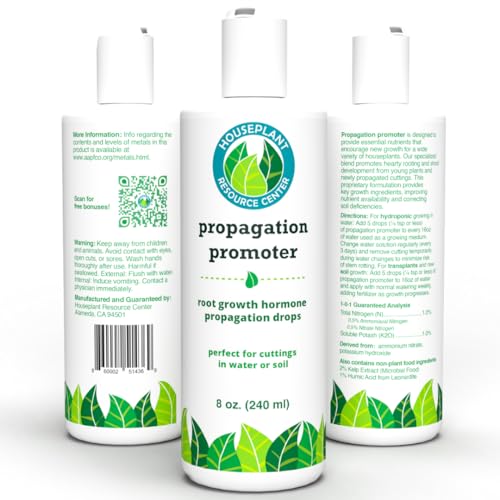 Houseplant Prop Drops – Rooting Hormone for Cuttings & Propagation Promoter | Root Growth Hormone & Root Stimulator | Supports Faster Root Development in Water & Soil Propagation | 8 oz (Pack of 2) - size: 8 ounces (Pack of 2)
