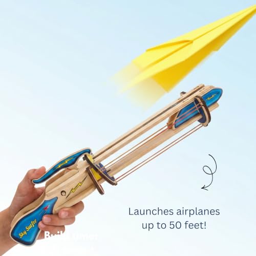 Pathfinders STEM kit- Paper Airplane Launcher | Paper Airplane Kit | Science kit for Kids, Teens and Adults | Stem Toys | Engineering kit - Learning Resource