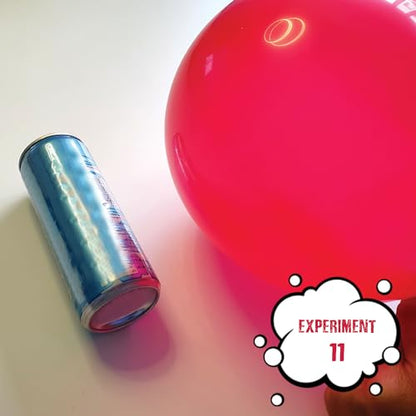 Einstein’s Static Electricity LAB Science Kit for Kids. STEM for Boys & Girls Aged 8 and Above. 15 Exciting Experiments Inside. Detailed Picture Guide Included - color: Pink and Green
