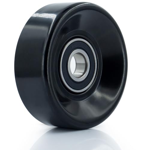 Air Conditioning Drive Belt Idler Pulley, 89006, 15-20676, 19190145 Pulley Compatible with Select Ford, Chevrolet, GMC, Ram, etc. Idler Pulley Replacement by KeeRoarin - size: 19190145 - AC Pully