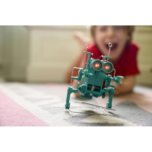4M Kidz Robotix-Wacky Walking Robot, Science and Activity Kit for Boys and Girls 8-14 Years, STEM Kit, Educational Fun Science