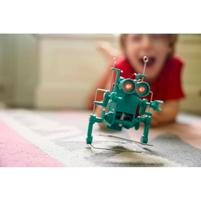 4M Kidz Robotix-Wacky Walking Robot, Science and Activity Kit for Boys and Girls 8-14 Years, STEM Kit, Educational Fun Science