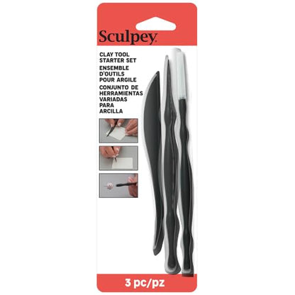 Polyform Various Sculpey Clay Tool Starter Set
