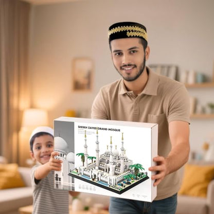 Sheikh Zayed Grand Mosque Building Blocks Set - style: Sheikh Zayed Mosque