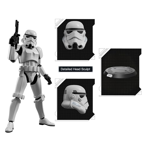 Blokees - Star Wars EPV: The Empire Strikes Back - CC02 Series - Stormtrooper - Assembly Required - No Tools - No Paint - No Glue - No Cutting - Age 14+