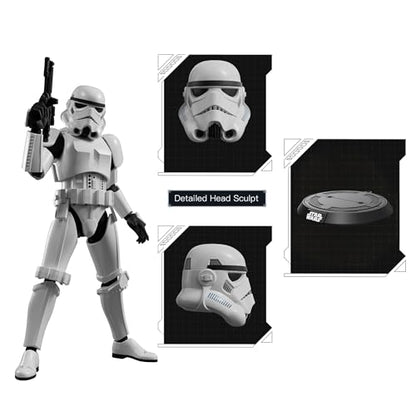 Blokees - Star Wars EPV: The Empire Strikes Back - CC02 Series - Stormtrooper - Assembly Required - No Tools - No Paint - No Glue - No Cutting - Age 14+