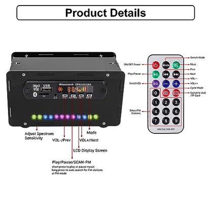 DIY Bluetooth-Compatible Speaker Soldering Practice Kit