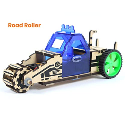 ButterflyEdufields 4in1 Cars Educational STEM Kits for Kids Ages 6-8-10-12 - style: Science Kit