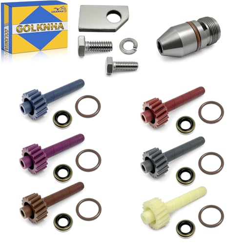 23 PCS Speedometer Driven Gear Kit (17, 18, 19, 20, 21, 22 Teeth) and Bullet Kit for GM Muncie & Saginaw 3/4-Speed, T5, T10, Super T10, Powerglide, TH200, TH350 Transmissions