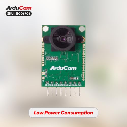 Arducam Mini Module Camera Shield with OV2640 2 Megapixels Lens Compatible with Arduino UNO Mega2560 Board and Raspberry Pi Pico - size: 2MP Manual focus
