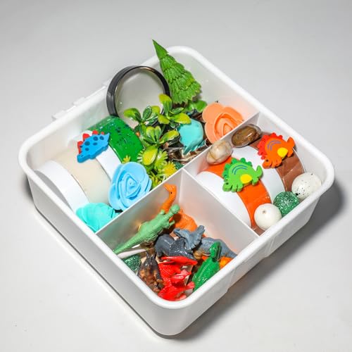Dinosaur Playdough Kit - Figures, Fossils & Dino Eggs - style: Dinosaur Playdough Kit