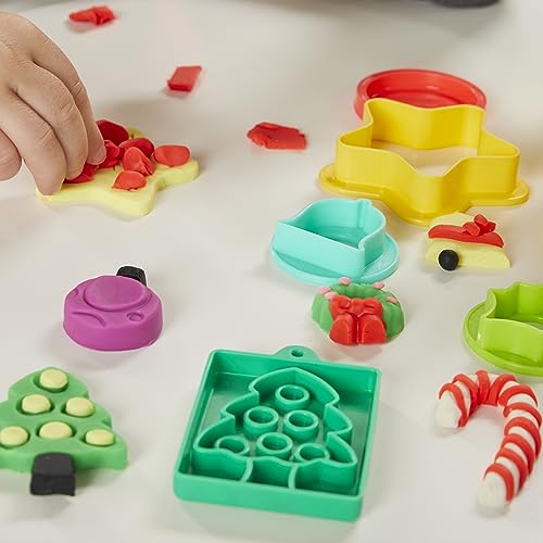 Play-Doh Holiday Set of Tools, 43 Accessories & 10 Modeling Compound Colors, Kids Toys, Holiday Arts and Crafts for Kids 3+ (Amazon Exclusive)