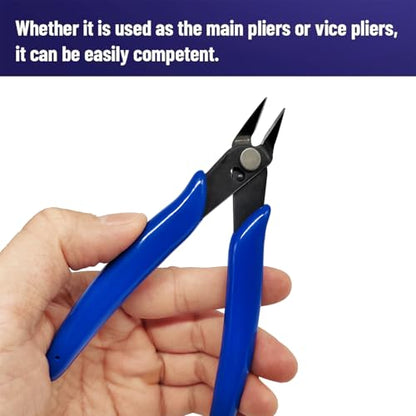 Small Wire Cutters Plier for Model Building Jewelry,Mini Flush Cutters