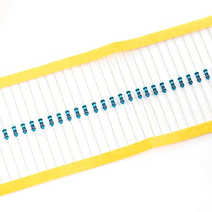 Chanzon 100pcs 1/4W (0.25W) 2.7 Ω ohm Metal Film Fixed Resistor - size: [1-4ZC01] 2.7 ohm