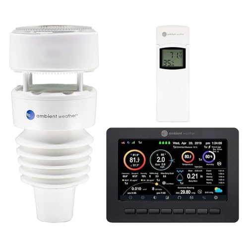 Ambient Weather WS-4000 Solar Powered Weather Station with AWN+ Included - style: 1yr AWN+ w/ WS-4000