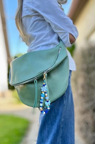 RepaTime DIY Beaded Bag Charm Kit for Women with Keychain Supplies - color: Bead Kit-A
