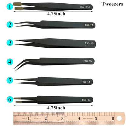 32 Pcs Professional Model DIY Tool Kit, Modeler Basic Craft Tools Set