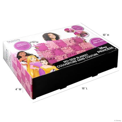 Fashion Angels Disney Princess No-Sew Blanket Kit - color: Princess