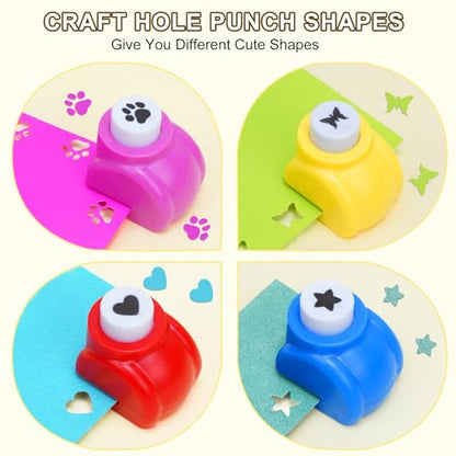 UCEC 44 Pack Crafting Set for DIY Crafts, Scrapbook, Card Making, School - color: 44 Pack - Beginner Set 3