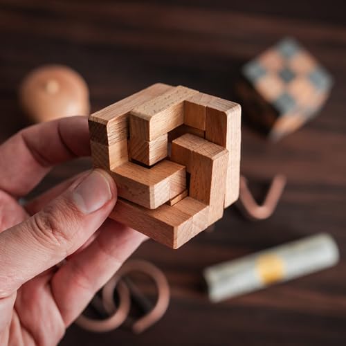 Professor Puzzle Seven Wonders of The World - 7 Piece 3D Brainteaser Set - style: 7 Wonders