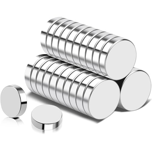 TRYMAG Small Strong Magnets, 12x3mm Rare Earth Magnet, 30Pcs - color: Silver, size: 12x3mm-30Pcs