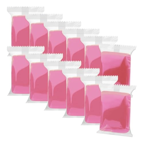 Air Dry Clay, 12 Packs Molding Clay, Foam Clay, Non-Sticky Soft Lightweight Clay for Kids, Age 3-12, Perfect for Arts Crafts, Pink - color: Pink