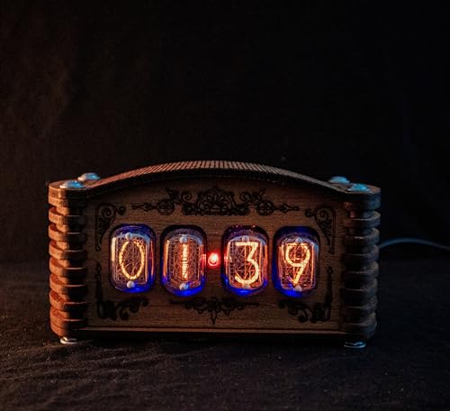 Nixie Tube Clock Kit DIY IN12 (12 Hours Format)