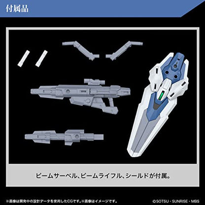 Bandai Hobby - Mobile Suit Gundam: The Witch from Mercury - #19 Gundam Aerial Rebuild, Bandai Spirits HG 1/144 Model Kit,Blue - color: blue