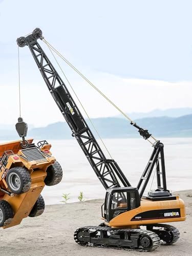 Gemini&Genius 1/50 Crawler Crane Construction Vehicle Toy Engineering Model