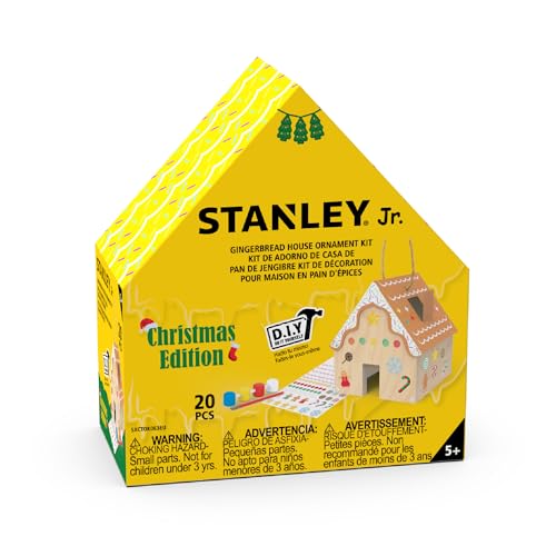 Red Toolbox Stanley Jr. Easy Build Gingerbread House