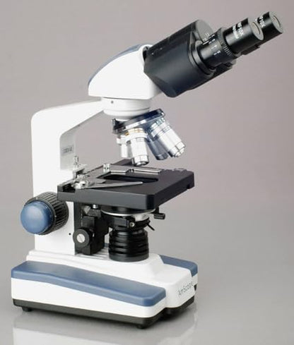 AmScope B120 Siedentopf Binocular Compound Microscope, 1000X - style: Base Microscope
