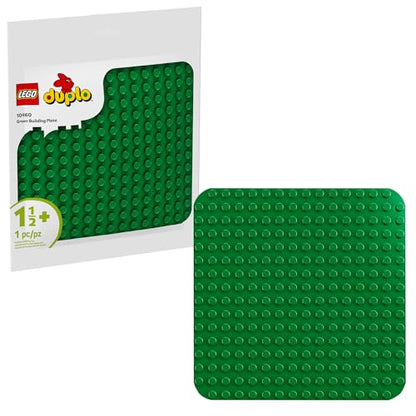 LEGO DUPLO Green Building Plate - Learning and Educational Building Toy for Toddlers, Preschool, Boys and Girls, Ages 1.5+ - Gift Ideas for Birthdays - 10460