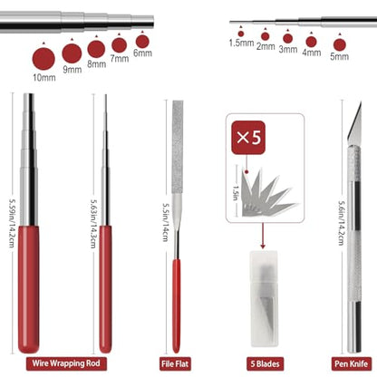 23 Pieces Metal Puzzle Tool Kit, 3D Metal Model Building Earth Tools Kit