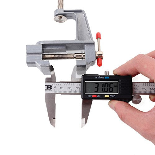 Mini Bench Vise Small Table Clamp Hobby Craft Repair Tool (Clamping Range: 0-1.2inch) - size: Clamping Range: 0-1.2inch