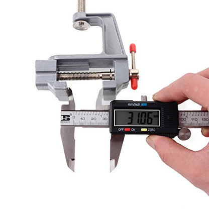 Mini Bench Vise Small Table Clamp Hobby Craft Repair Tool (Clamping Range: 0-1.2inch) - size: Clamping Range: 0-1.2inch