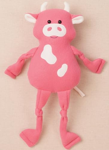 McCall's M8546OS Bear, Frog, Monkey, and Cow Plush Animals Sewing Pattern Packet by Carla Reiss, Design Code M8546, Sizes 17" Tall