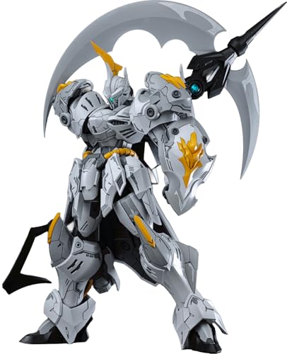 Funtasy Planet SNAA 1/144 Mecha Model Kit, White Death Iron Sickie Knights of the Round Table - Articulated Action Figure Building Kit, Ultra-Giant Scythe & Twin Speed Reapers, Gift for Adults Teens - color: Iron Sickie
